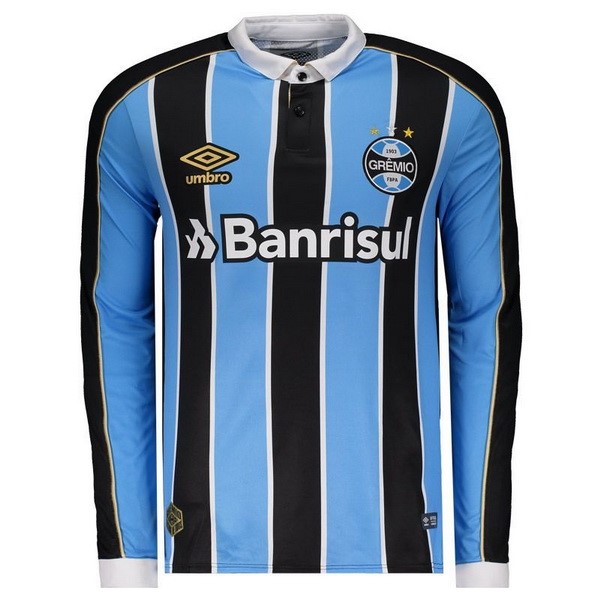 Camiseta Grêmio FBPA 1ª ML 2019/20 Azul